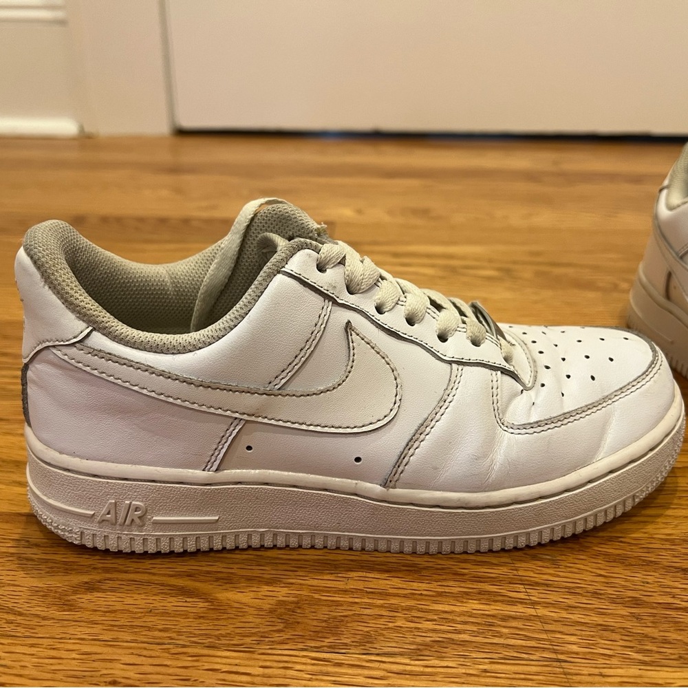 Nike Shoes Womens 6.5 Sneakers Air Force 1 Low White Athletic Lifestyle Trainers
